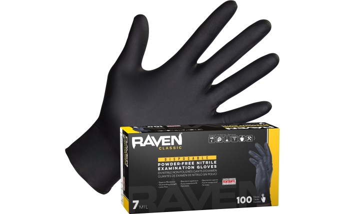 SAS Safety Group | Raven® Powder-Free Exam Grade Nitrile